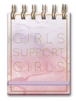 Girls Support Girls Spiral Note Pad