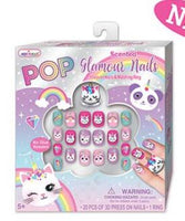 Pop Glamour Nails Kit With Matching Ring