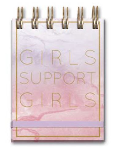 Girls Support Girls Spiral Note Pad