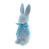 Flocked Button Nose Bunny Large