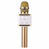 Gold Microphone w/Speaker