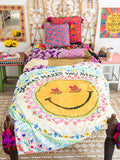Smiley Tapestry Blanket