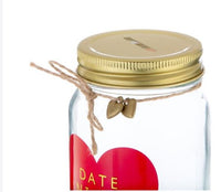 Date Fund Mason Jar