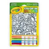 CRAYOLA COLOR-IN STICKERS ANKLE SOCKS