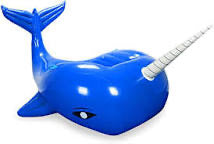 Narwhal Whale Pool Float