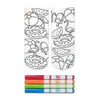 CRAYOLA COLOR-IN POOL PARTY ANKLE SOCKS