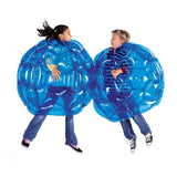 HearthSong Blue BBOP Buddy Bumper Ball Inflatable Giant Wearable Body Bubble Active Kid Toy Outdoor Play 36" Diam. Heavy Duty Viny