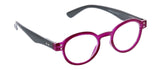 Book It! Berry Gray Reading Glasses