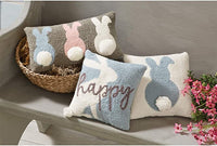 Happy Small Easter Hook Pillow