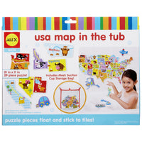 Toys Rub a Dub USA Map in the Tub