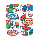 CRAYOLA COLOR-IN POOL PARTY ANKLE SOCKS