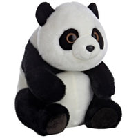 Sitting Lin Lin the Large Stuffed Panda Bear