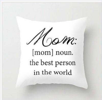 Mom the Best Person Pillow
