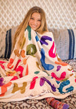 Beautiful Girl Tapestry Blanket
