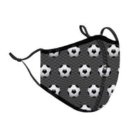 Soccer Fashion Face Mask Small Ages 3-7