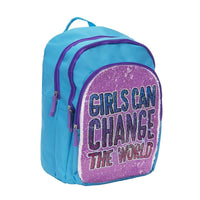 Girls Can Change The World Backpack